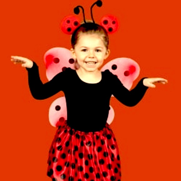 LADYBUG COSTUME 4pc NWT - Picture 13 of 15